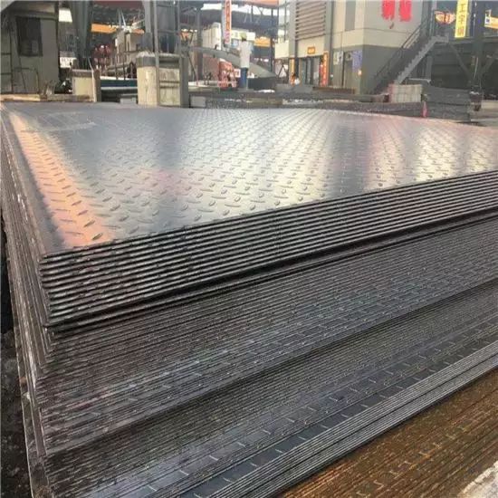 checkered steel plate